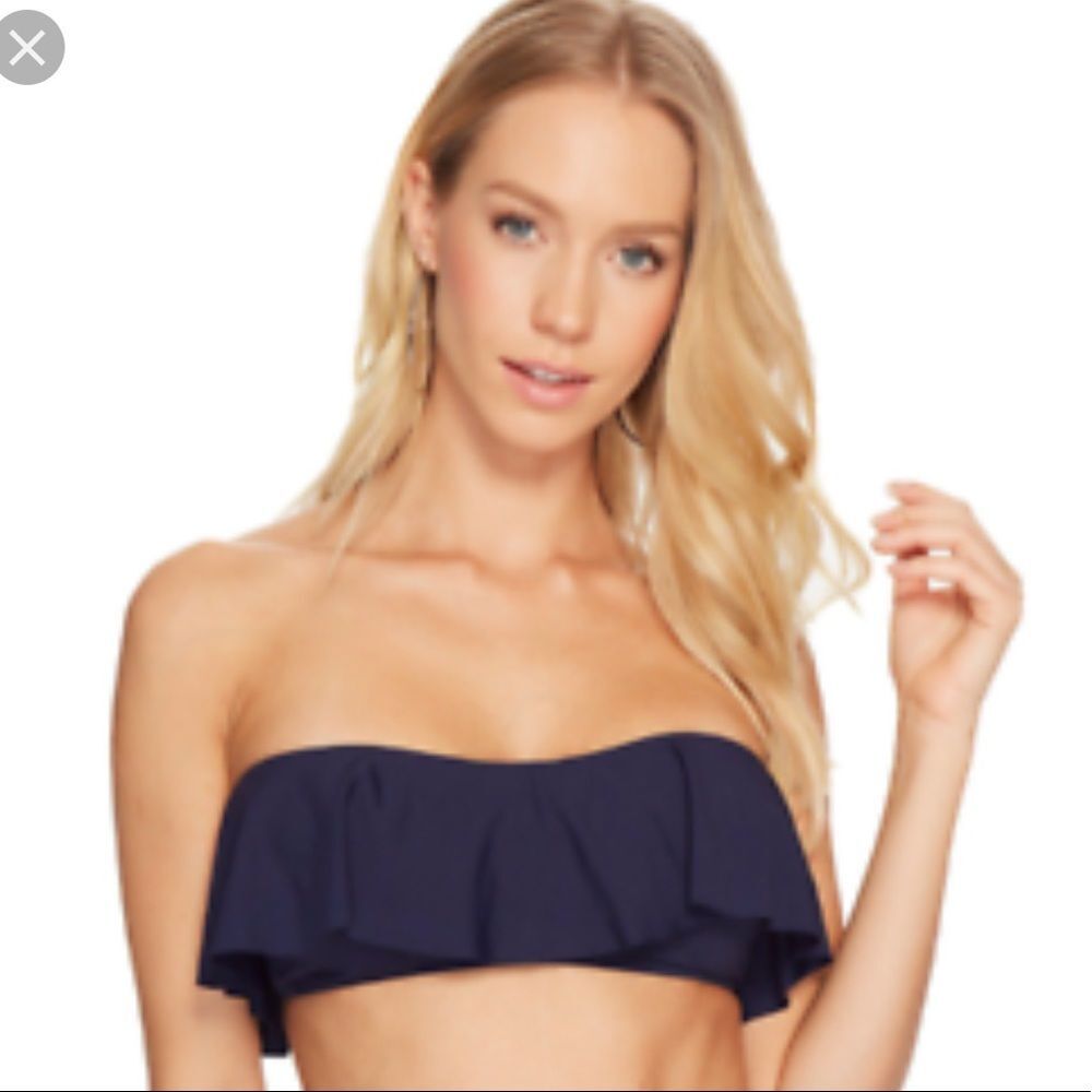 L*space Lynn ruffle bikini top